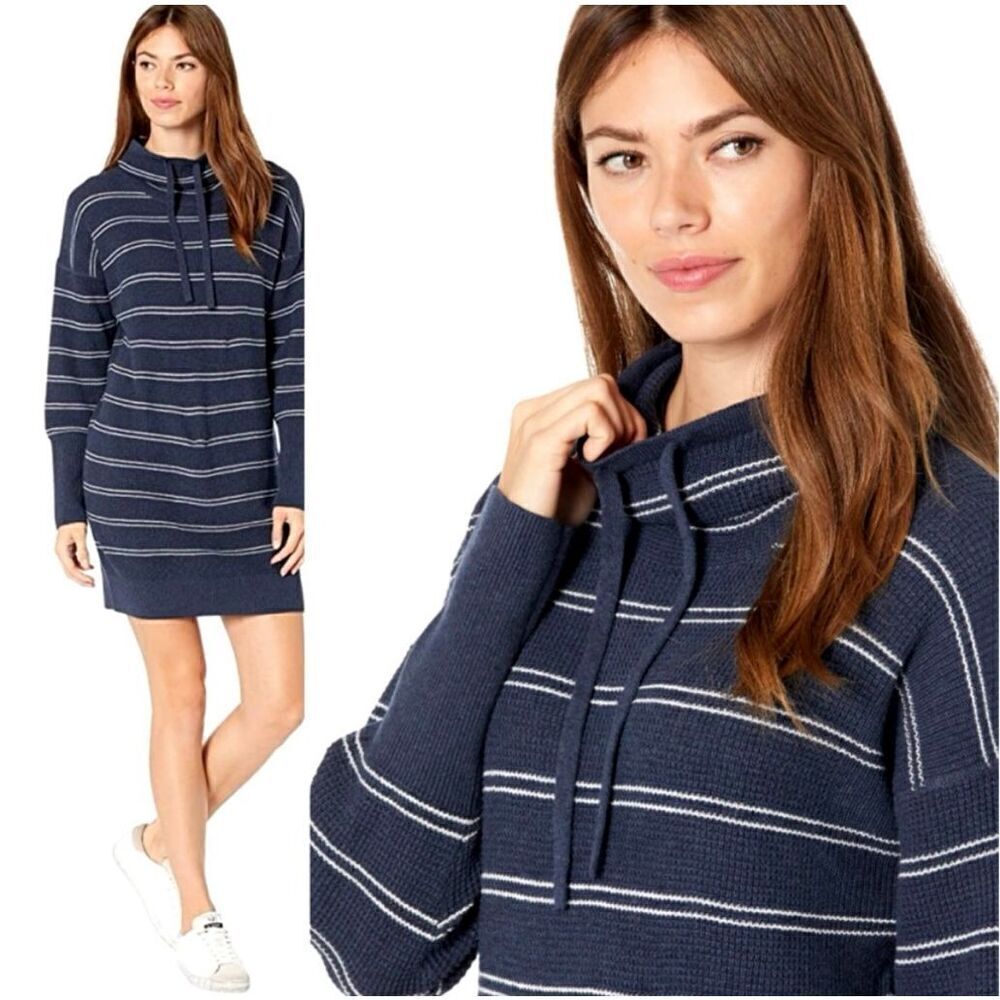 NWT Prana Milani Dress navy blue M
